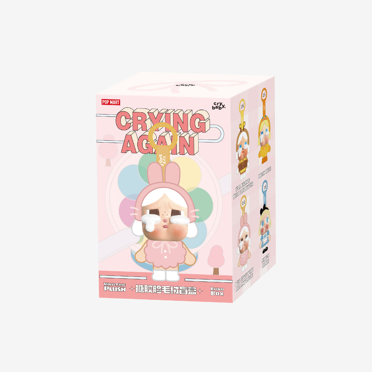 CRYBABY Crying Again Series- Vinyl Face Plush Blind Box